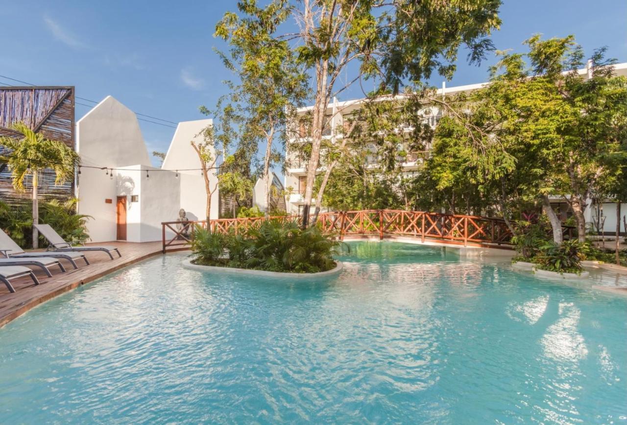 Entire Apartment At Dk Tulum Bagian luar foto